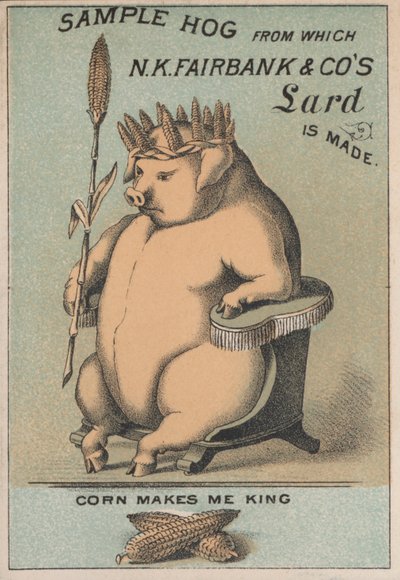 Advertisement for N K Fairbank & Co